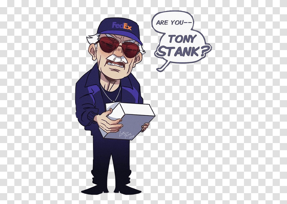 Stan Marvel Tony Foxex Freetoedit, Sunglasses, Person Transparent Png