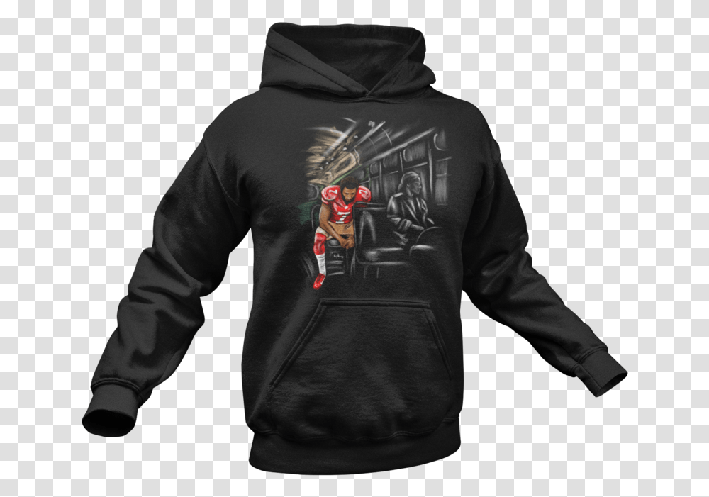 Stand By Sitting Justified Colin Kaepernick And Gq, Apparel, Sweatshirt, Sweater Transparent Png