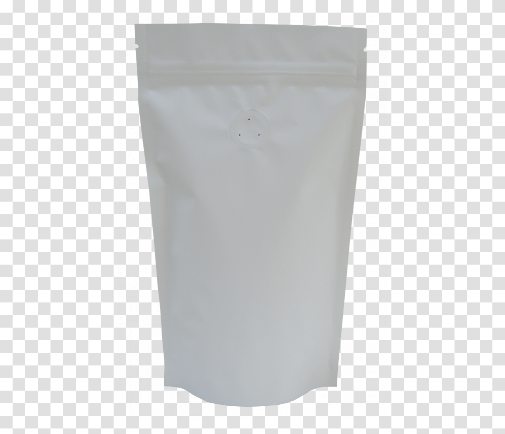 Stand Up Pouch With Zip And Valve Matt White Stand Up Pouch With Zip, Bag, Shopping Bag, Tote Bag, Sack Transparent Png