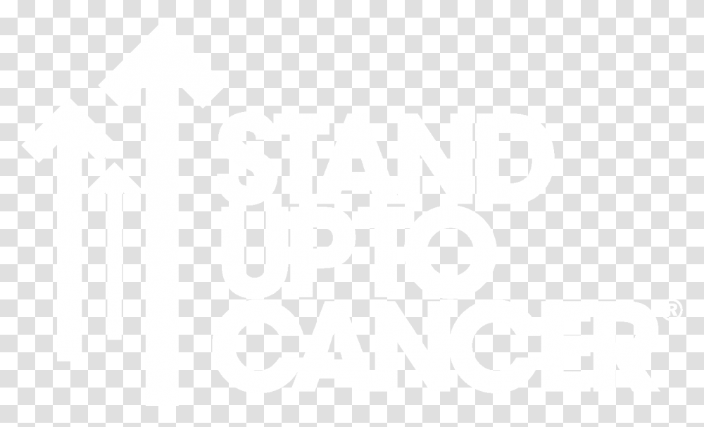 Stand Up To Cancer White, Alphabet, Label Transparent Png