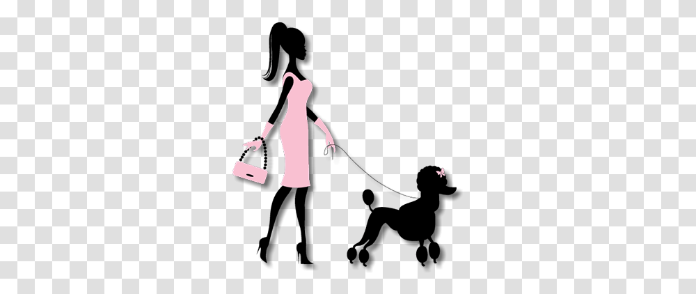 Standard Poodle Standard Poodle, Hand, Bag, Silhouette Transparent Png