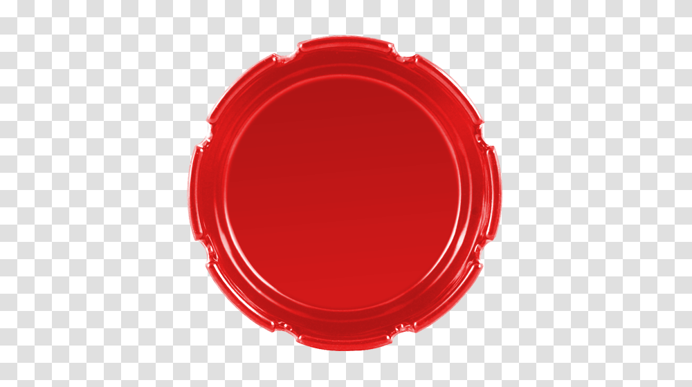 Standard Red Ashtray, Lamp, Wax Seal Transparent Png