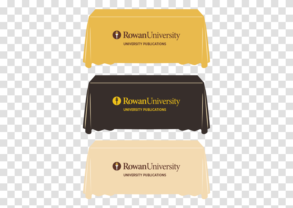 Standard Table Drapes Rowan University, Label, Scroll, Paper Transparent Png