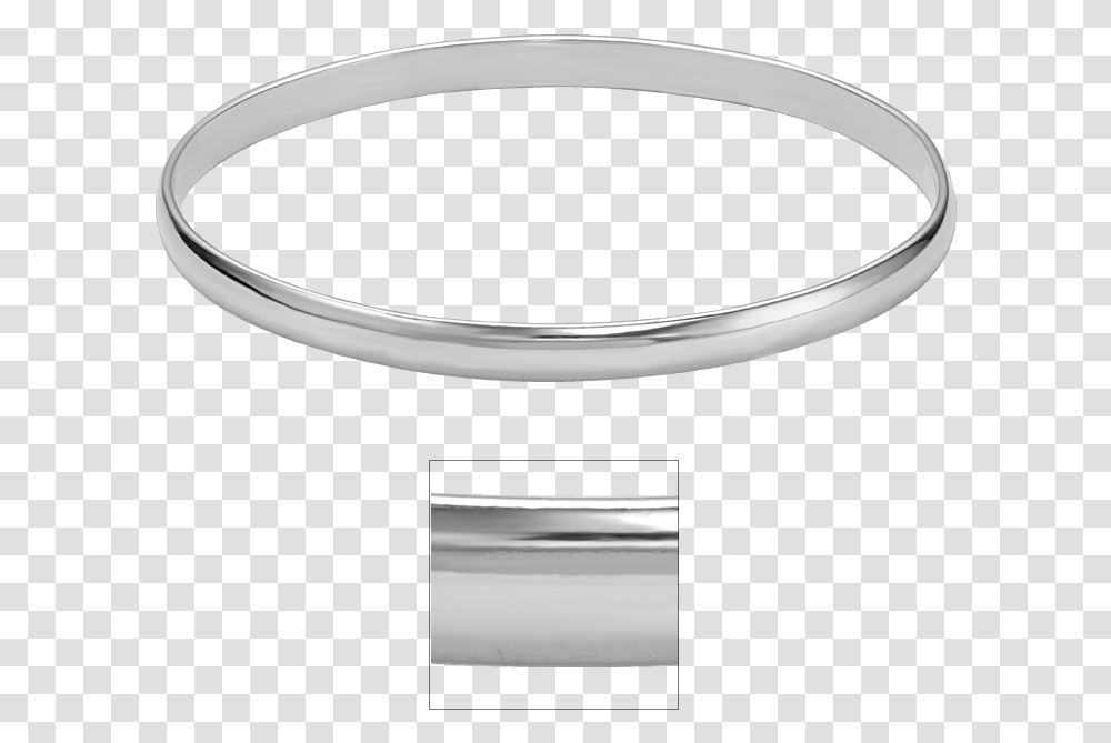 Standard View Of Brcld5 In White Metal Bangle, Accessories, Accessory, Jewelry Transparent Png