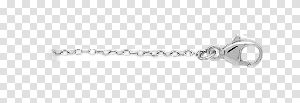 Standard View Of Fchca1 18 In White Metal Chain, Sword, Blade, Weapon, Weaponry Transparent Png