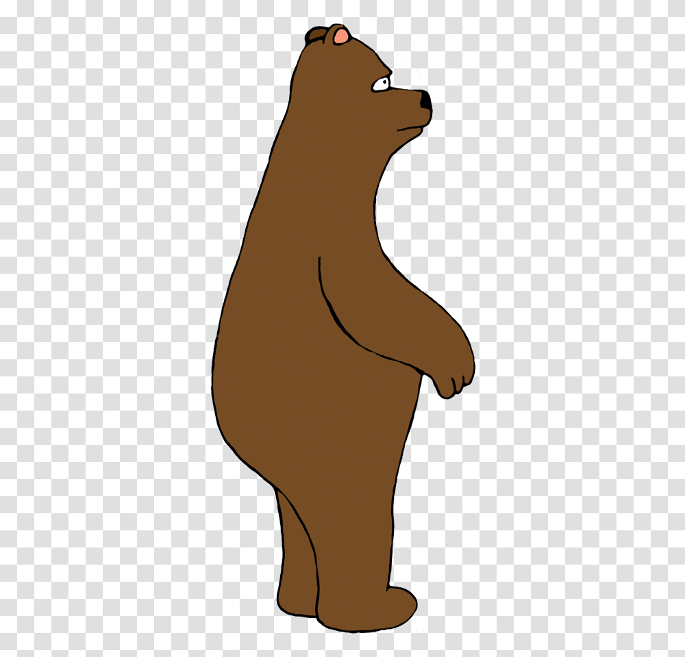 Standing Bear Clip Art Bear Standing, Arm, Paper, Plot Transparent Png