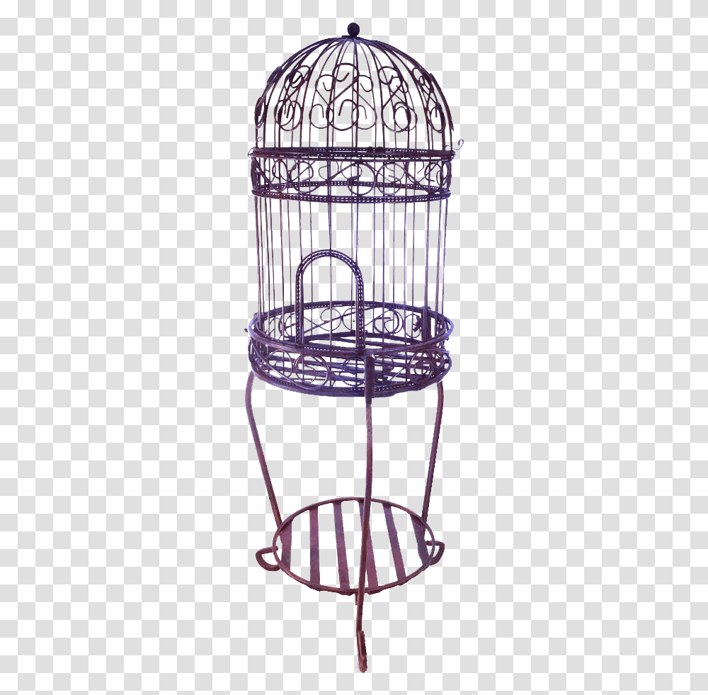 Standing Bird Cages Standing Bird Cage, Furniture, Cradle, Weaving Transparent Png
