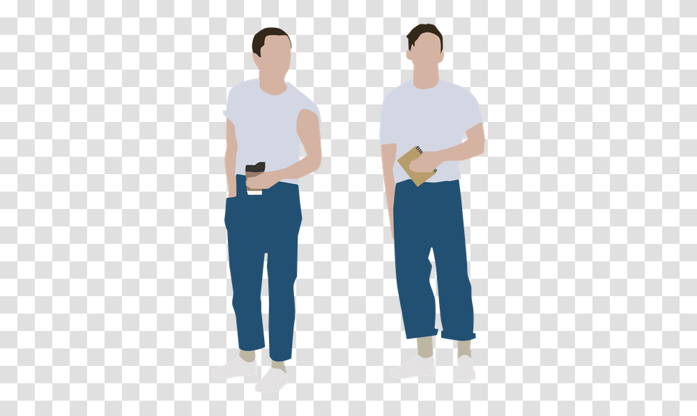 Standing, Pants, Person, Sleeve Transparent Png