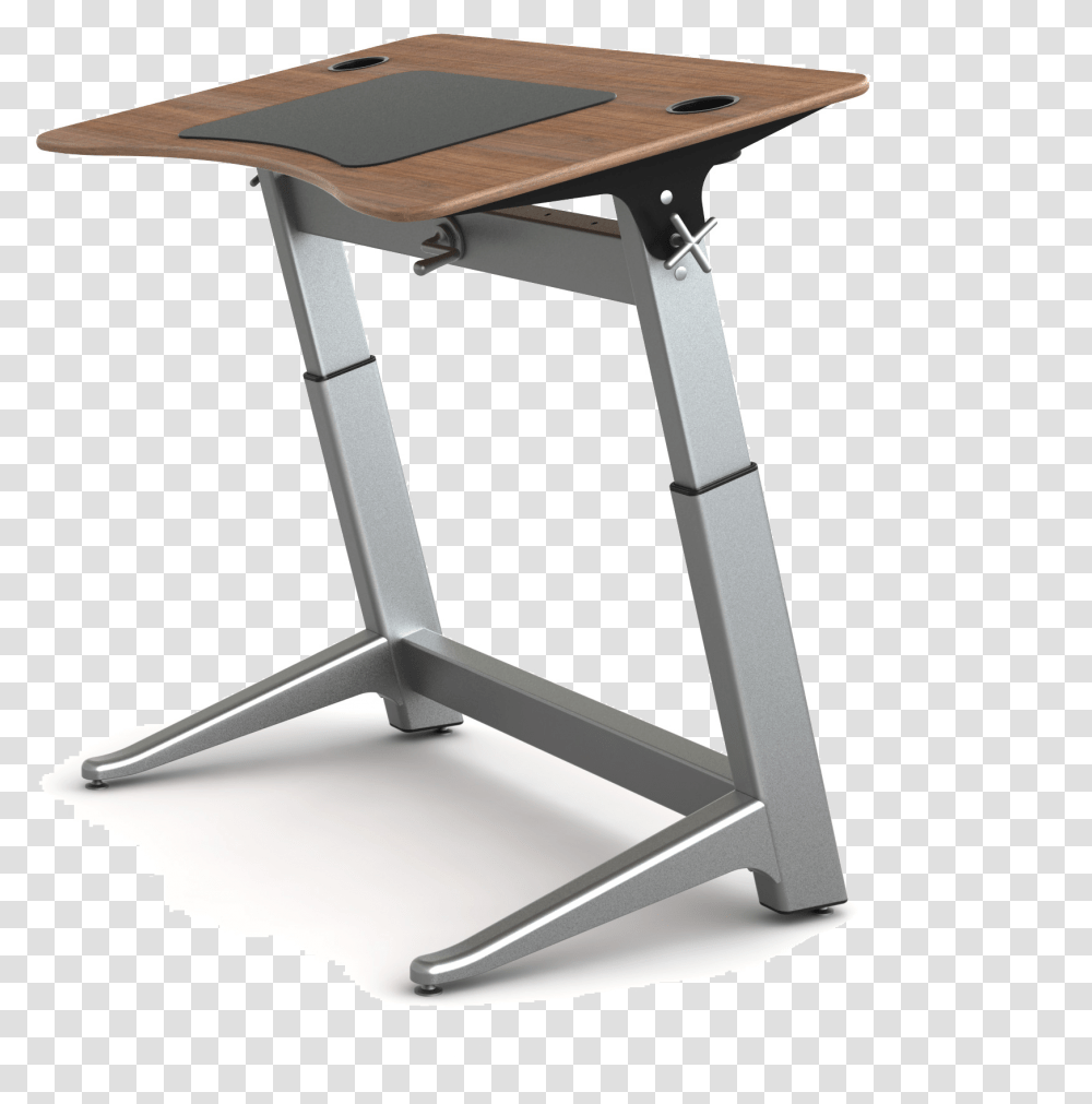 Standing Desk With Tilt, Furniture, Table, Shop, Chair Transparent Png