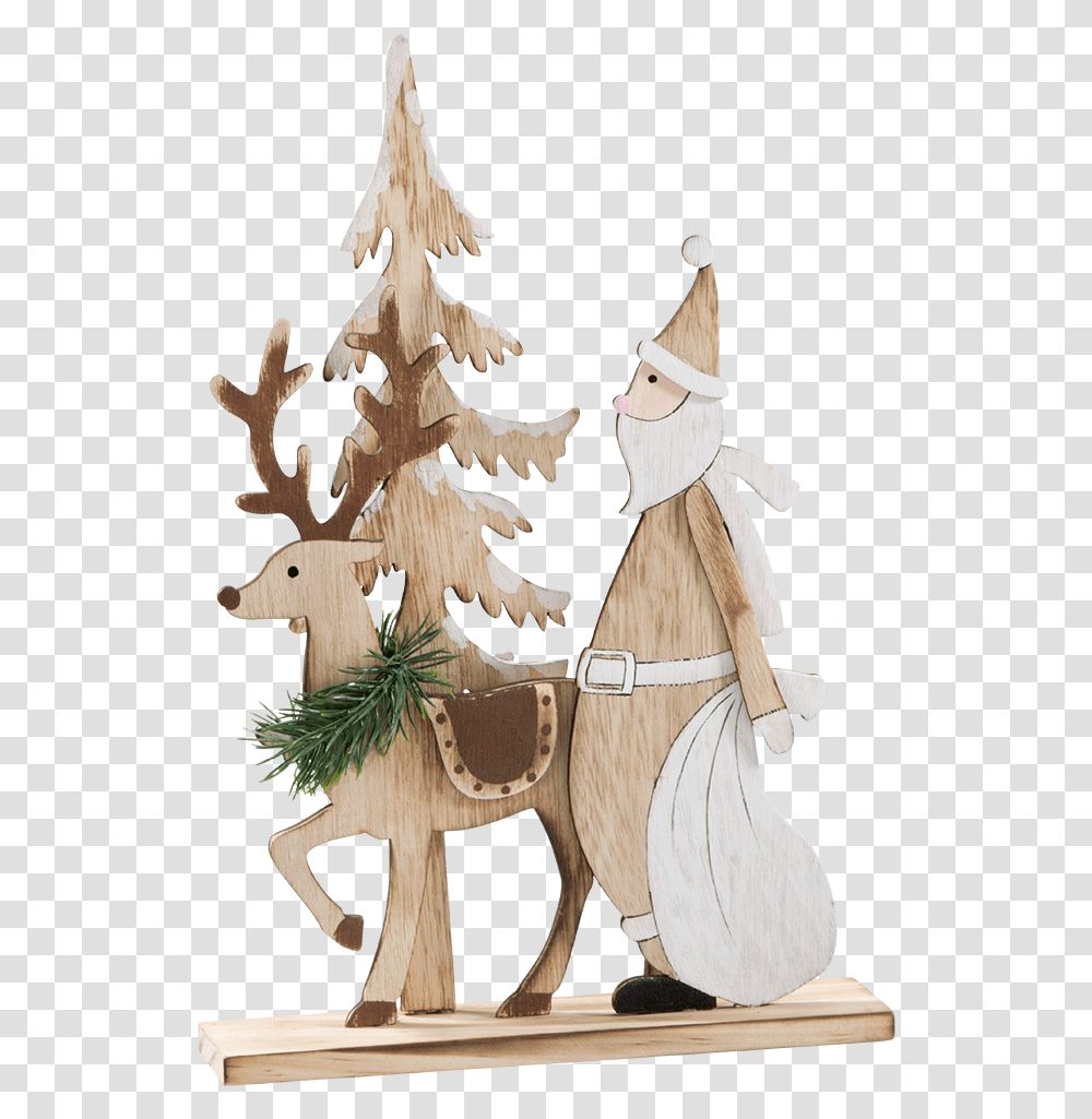 Standing Figure Winter Walk Christmas Tree, Plant, Horse, Mammal, Animal Transparent Png
