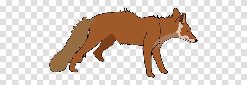 Standing Fox Clip Art, Horse, Mammal, Animal, Wildlife Transparent Png