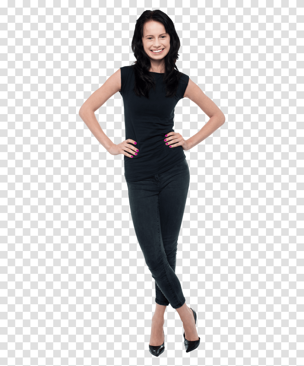 Standing Girl Dress, Person, Female, Woman Transparent Png