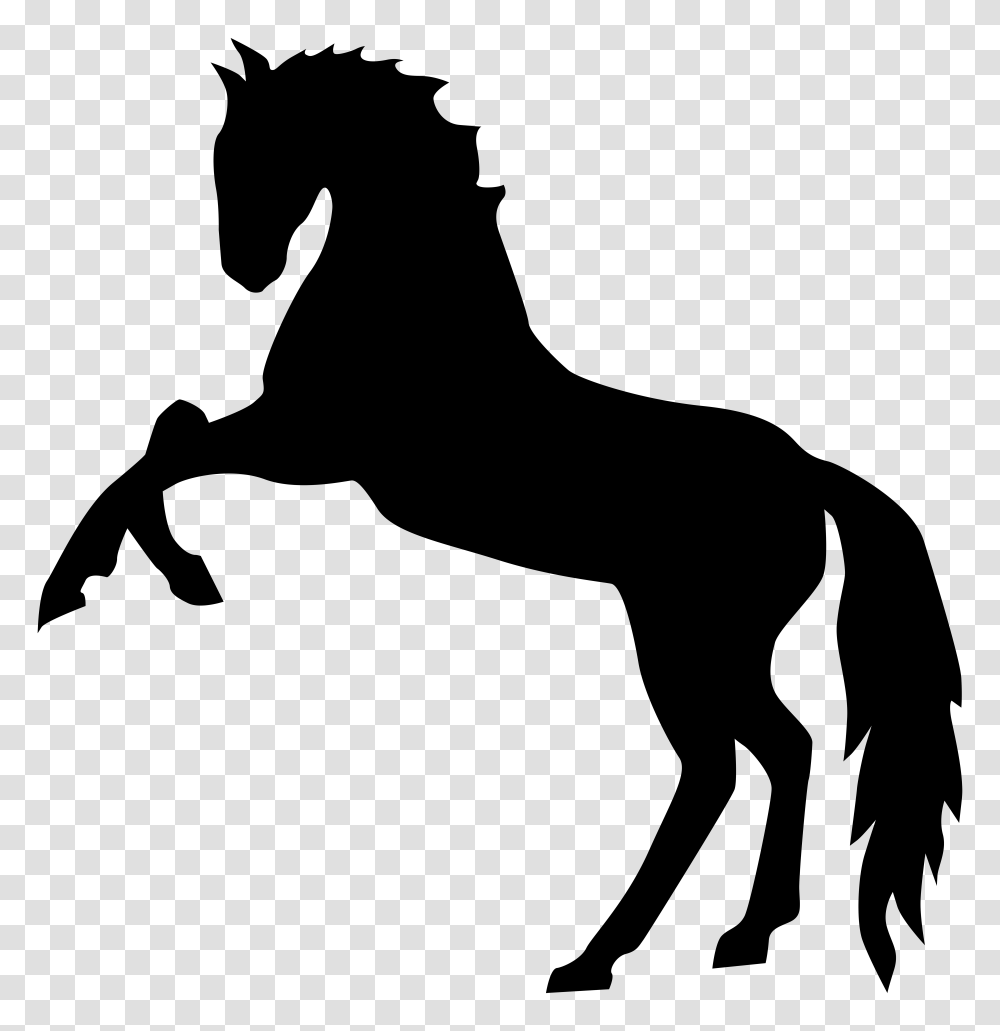 Standing Horse Cliparts, Gray, World Of Warcraft Transparent Png