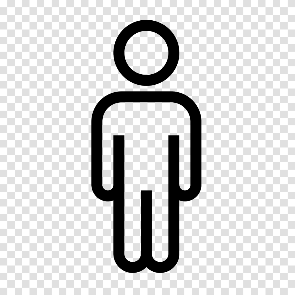 Standing Man Icon, Gray, World Of Warcraft Transparent Png