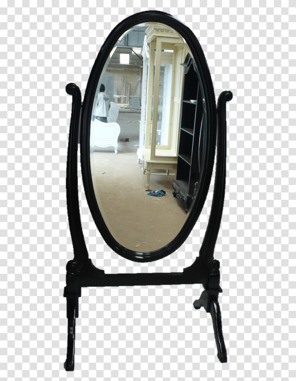 Standing Mirror, Window, Porthole, Person Transparent Png