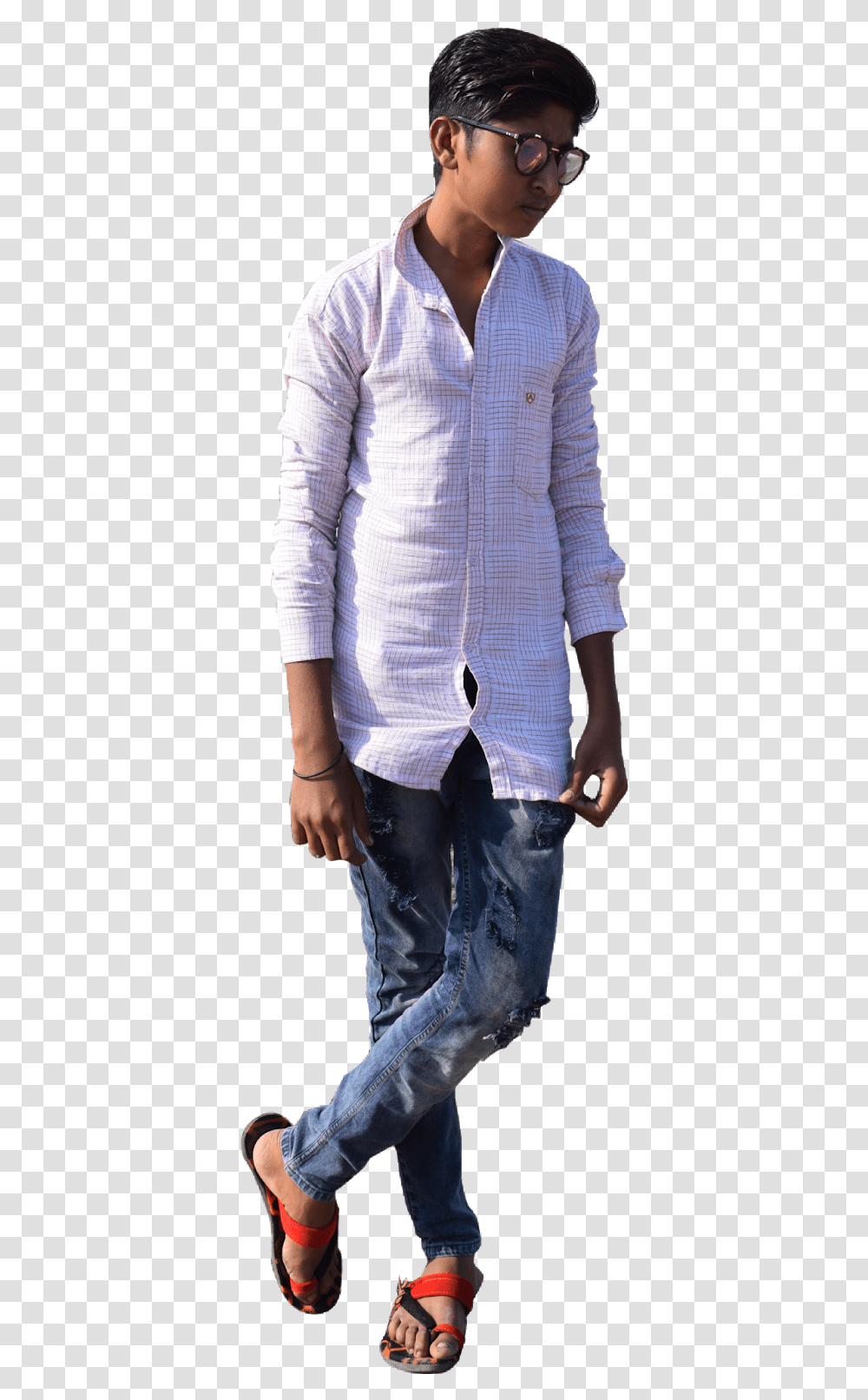 Standing, Pants, Person, Jeans Transparent Png