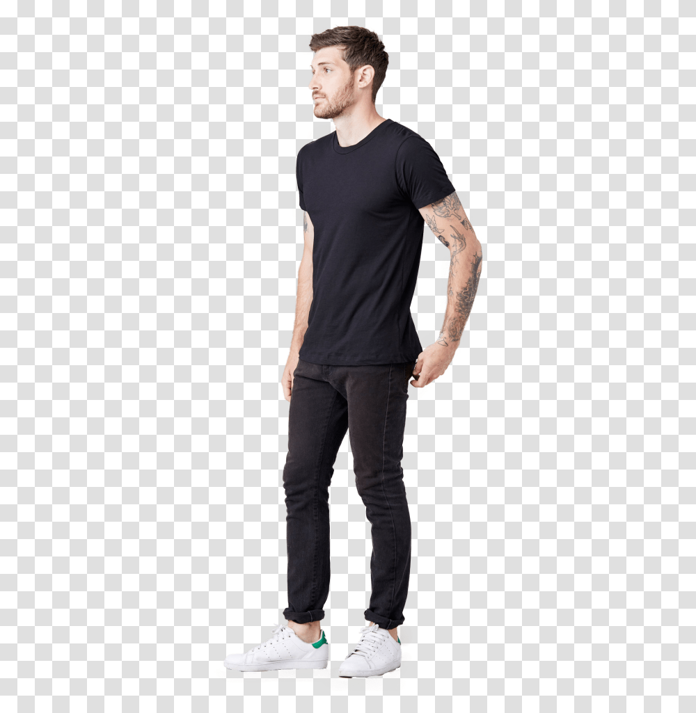 Standing People Cut Out, Person, Sleeve, Pants Transparent Png