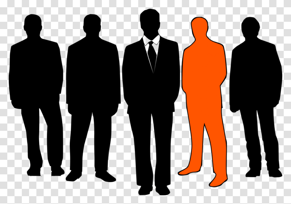 Standing, Person, Silhouette Transparent Png