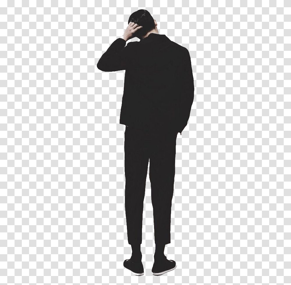 Standing, Silhouette, Person, Face, People Transparent Png