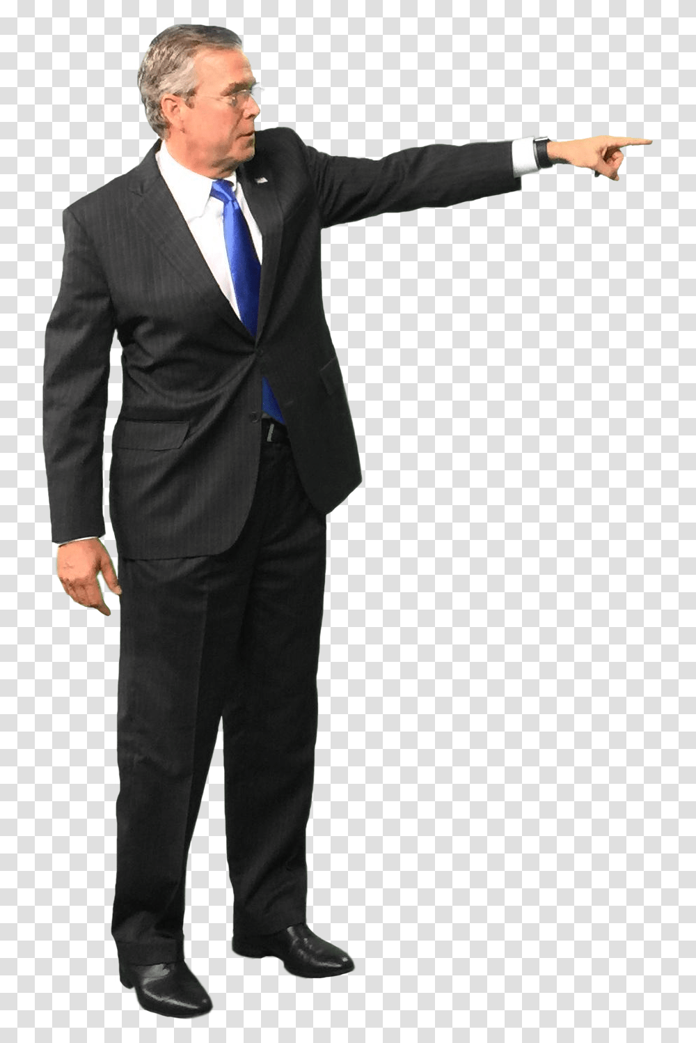 Standing, Suit, Overcoat, Tie Transparent Png