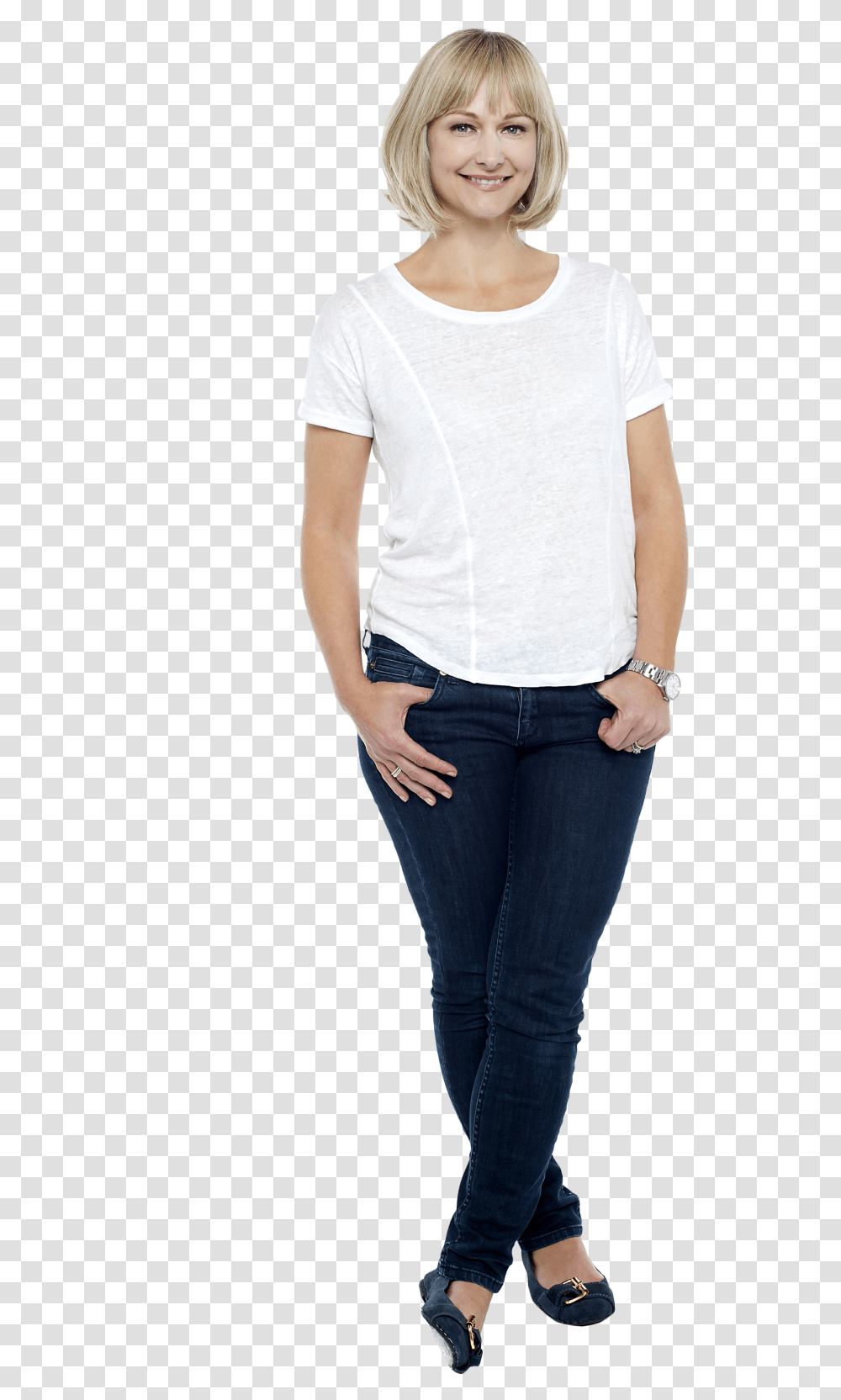 Standing Women Woman Standing Background Transparent Png