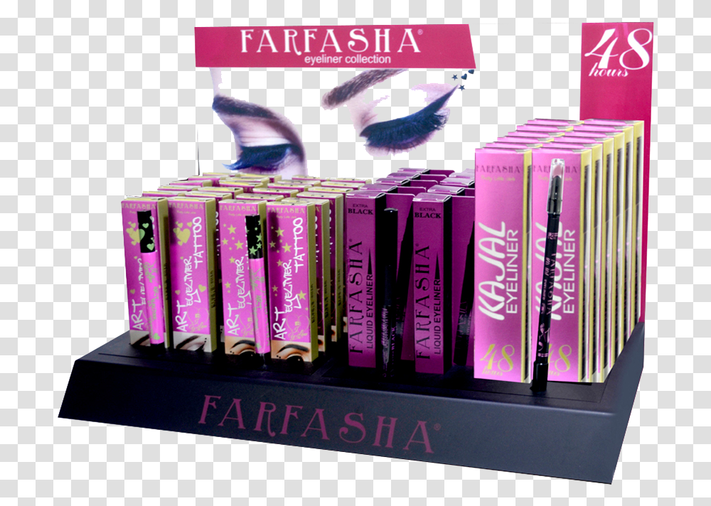 Stands - Farfasha Shelf, Cosmetics, Bottle, Perfume, Box Transparent Png