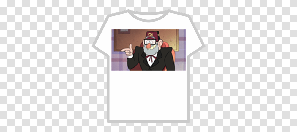 Stanford Pines Grunkle Stan Roblox Iamsanna Roblox Password, Clothing, Person, Shirt, Text Transparent Png