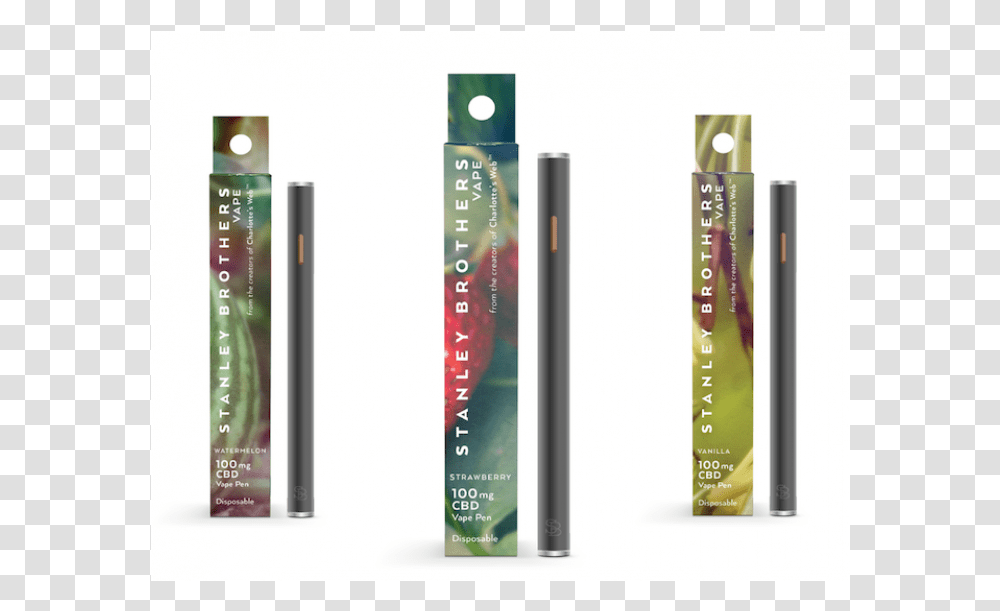 Stanley Brothers Vape Pen, Incense, Aluminium, Tin, Cylinder Transparent Png