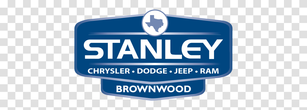 Stanley Chrysler Dodge Jeep Ram Fiat Brownwood Company, Label, Vehicle Transparent Png