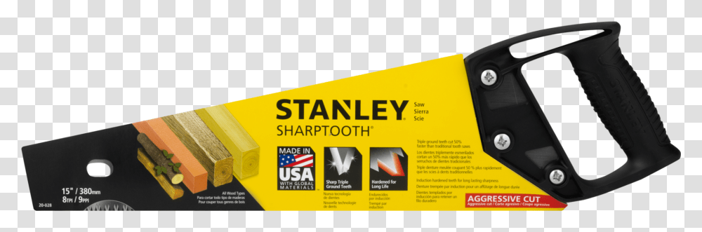 Stanley Sharp Tooth Saw Flyer, Poster, Advertisement, Paper, Brochure Transparent Png