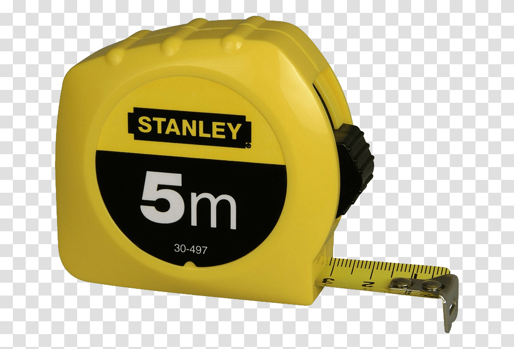 Stanley Tape Measure, Helmet, Apparel, Alarm Clock Transparent Png