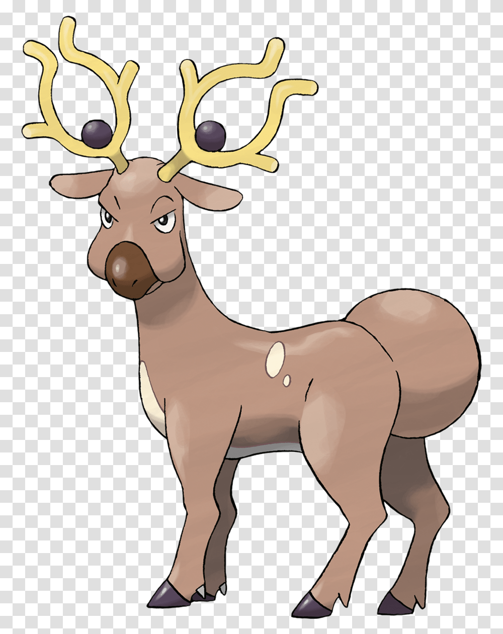 Stantler Pokemon, Deer, Wildlife, Mammal, Animal Transparent Png