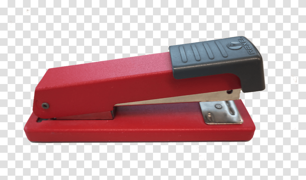 Stapler Office Red Gadget, Tool, Weapon, Weaponry, Blade Transparent Png