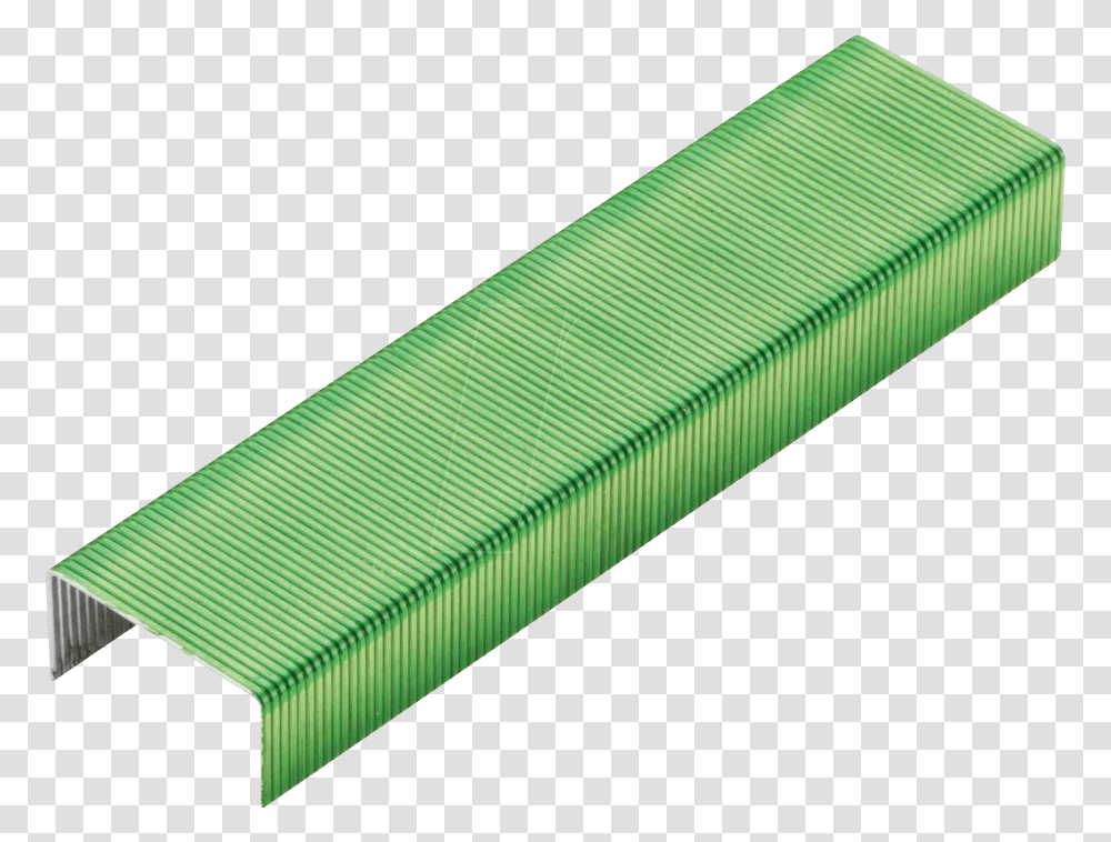 Stapler Pins Image Bench, Cylinder, Green, Pencil Box, Paper Transparent Png