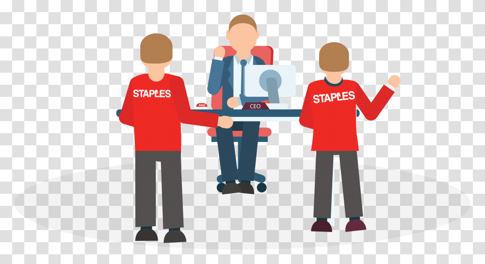 Staples Coupons, Person, Standing, People, Crowd Transparent Png