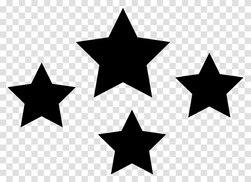Star 2 Headed Eagle Logo, Cross, Star Symbol Transparent Png