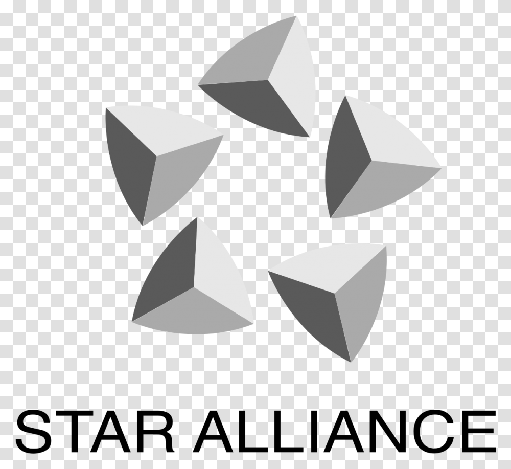 Star Alliance Enhances Round The World Fare Product Star Star Alliance Member Logo, Arrowhead, Cross, Symbol Transparent Png