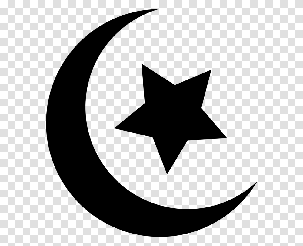 Star And Crescent Symbols Of Islam Computer Icons, Gray, World Of Warcraft Transparent Png