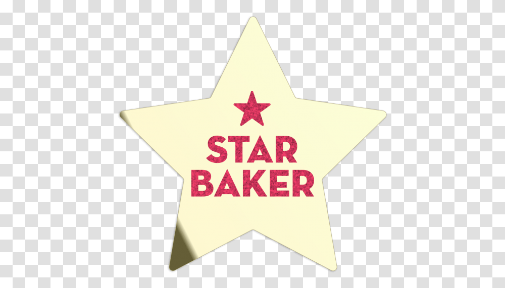Star Baker Badges Design, Star Symbol Transparent Png