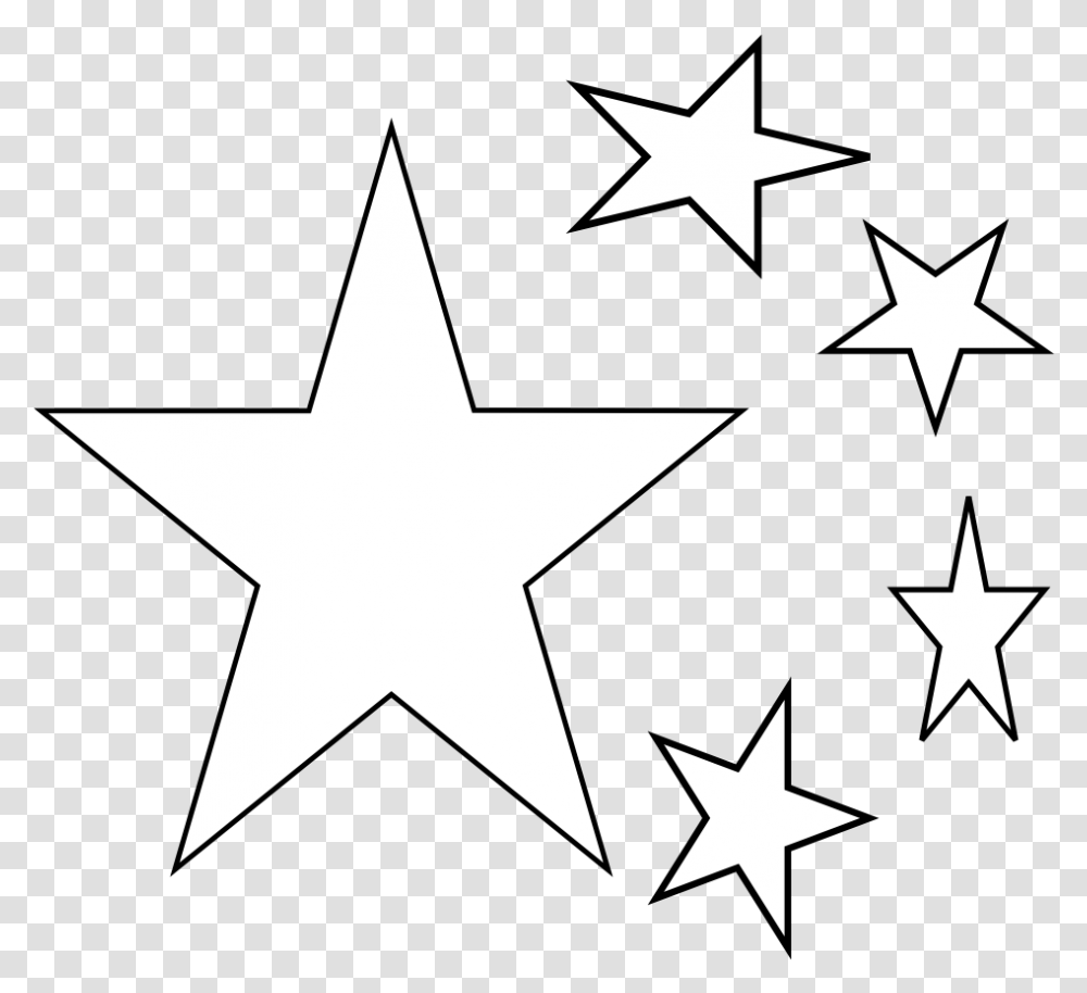 Star Black And White Star Clipart Black And White Bay 5 Star Black And White, Star Symbol, Cross Transparent Png