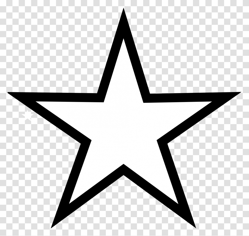 Star Black And White Star Clipart Black And White, Cross, Symbol, Star Symbol Transparent Png