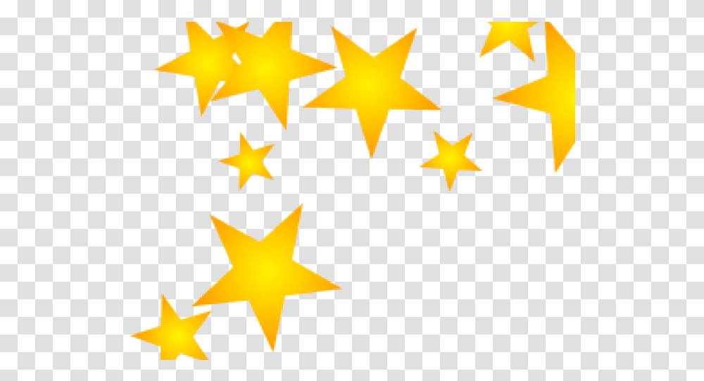 Star Border Cluster Of Stars Clipart, Star Symbol, Poster, Advertisement Transparent Png