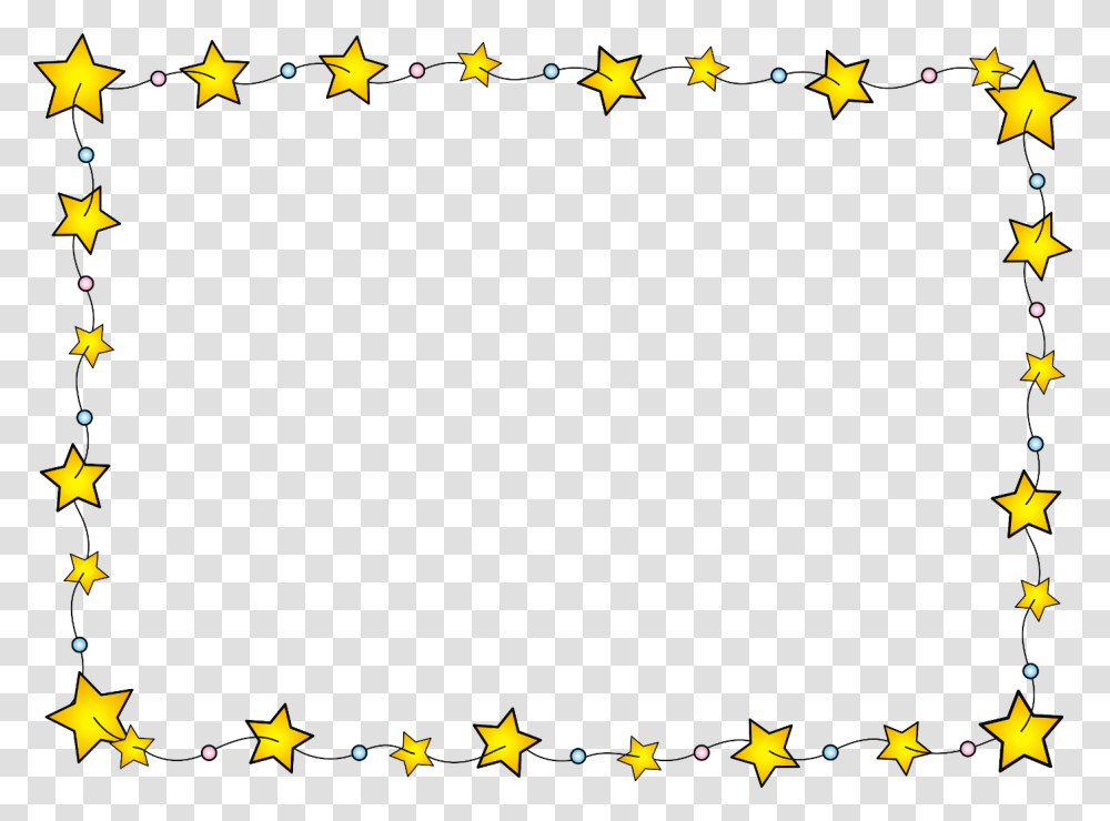 Star Border Download Star Border, Star Symbol, Construction Crane, Leaf Transparent Png