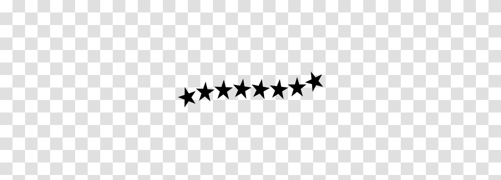 Star Border Sticker, Star Symbol, Silhouette Transparent Png