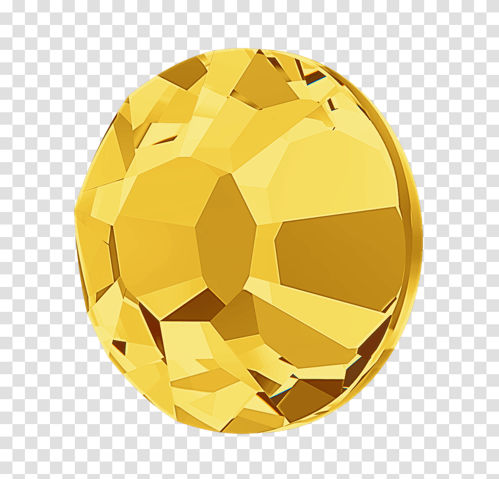 Star Bright Flatback Rhinestones Light Topaz, Soccer Ball, Team, Gold, Gold Medal Transparent Png