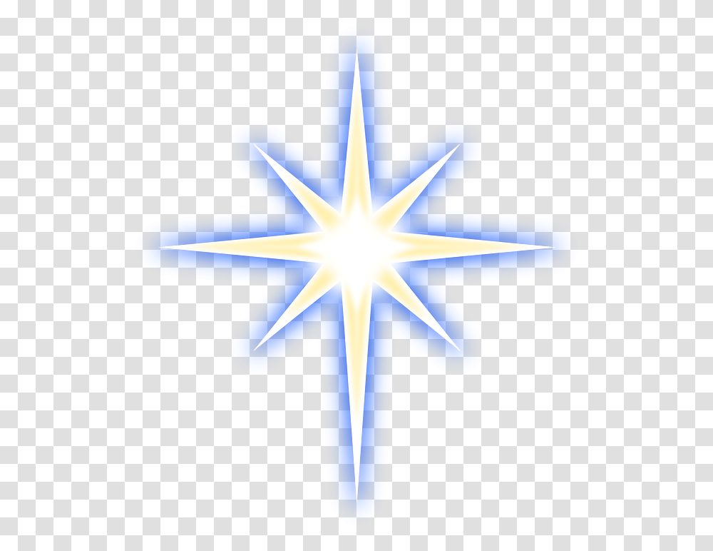 Star Bright Image North Star Peter Pan, Cross, Symbol, Star Symbol, Lighting Transparent Png