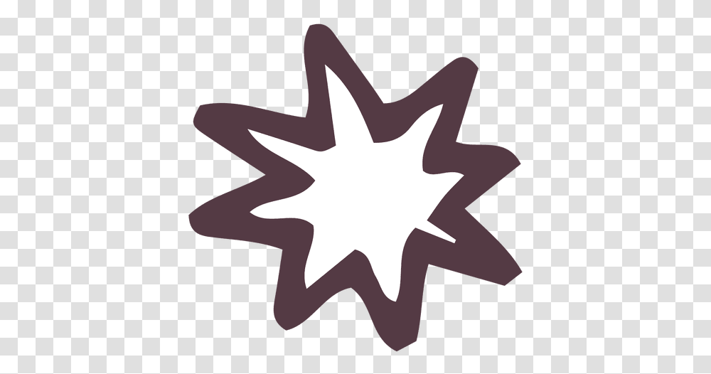 Star Burst Hand Drawn Icon 42 & Svg Vector Star Burst Starburst Icon, Axe, Tool, Leaf, Plant Transparent Png