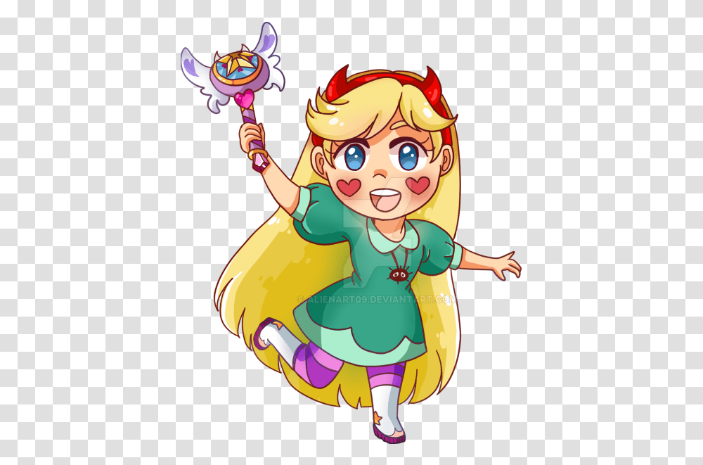 Star Butterfly Chibi, Person, Human Transparent Png