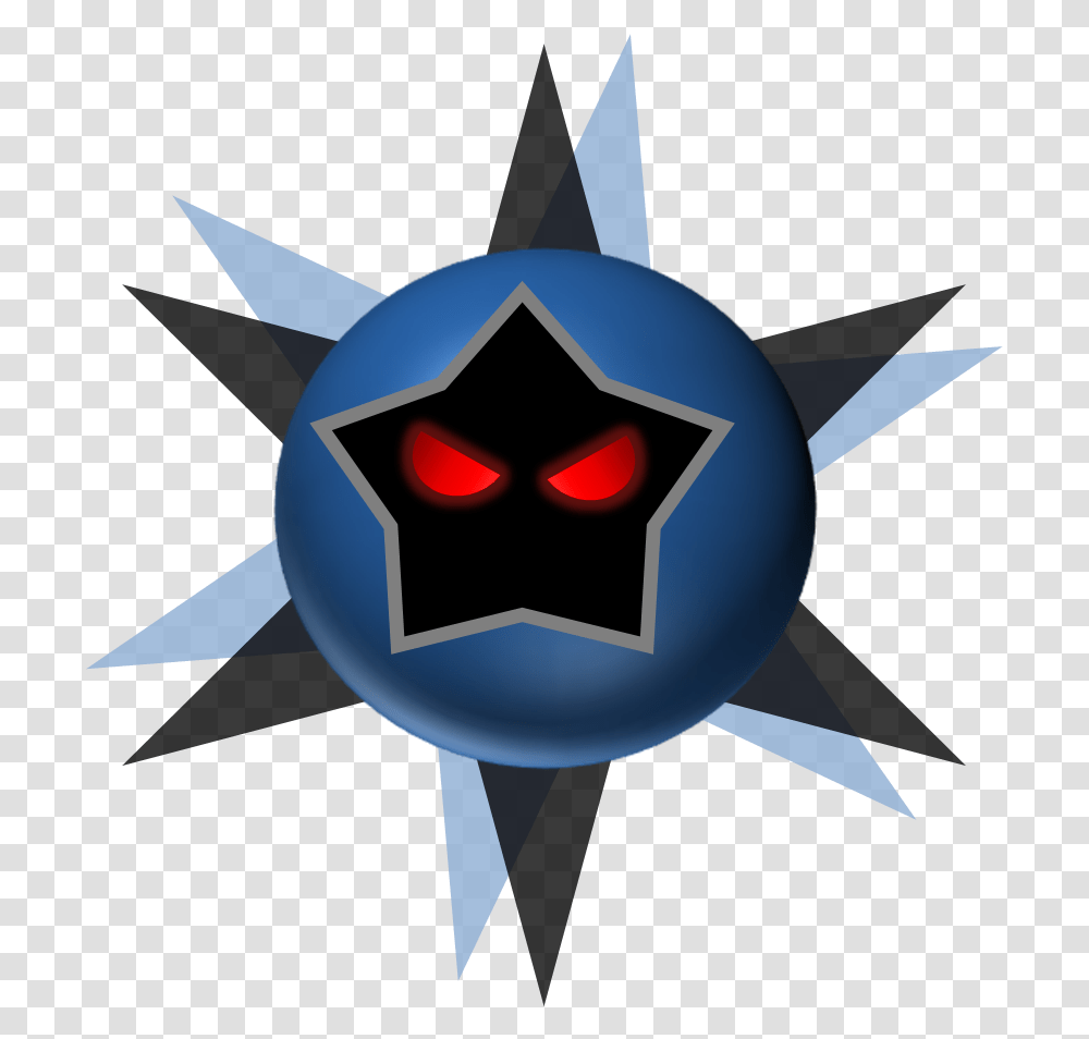 Star By Rotommowtom Dark Star Mario And Luigi, Symbol, Star Symbol Transparent Png