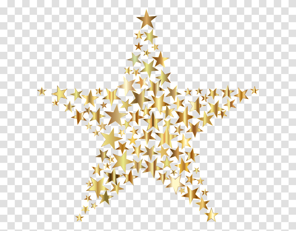 Star, Chandelier, Lamp, Star Symbol, Leaf Transparent Png